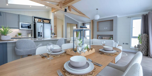 Wessex Contemporary dining table at The Warren