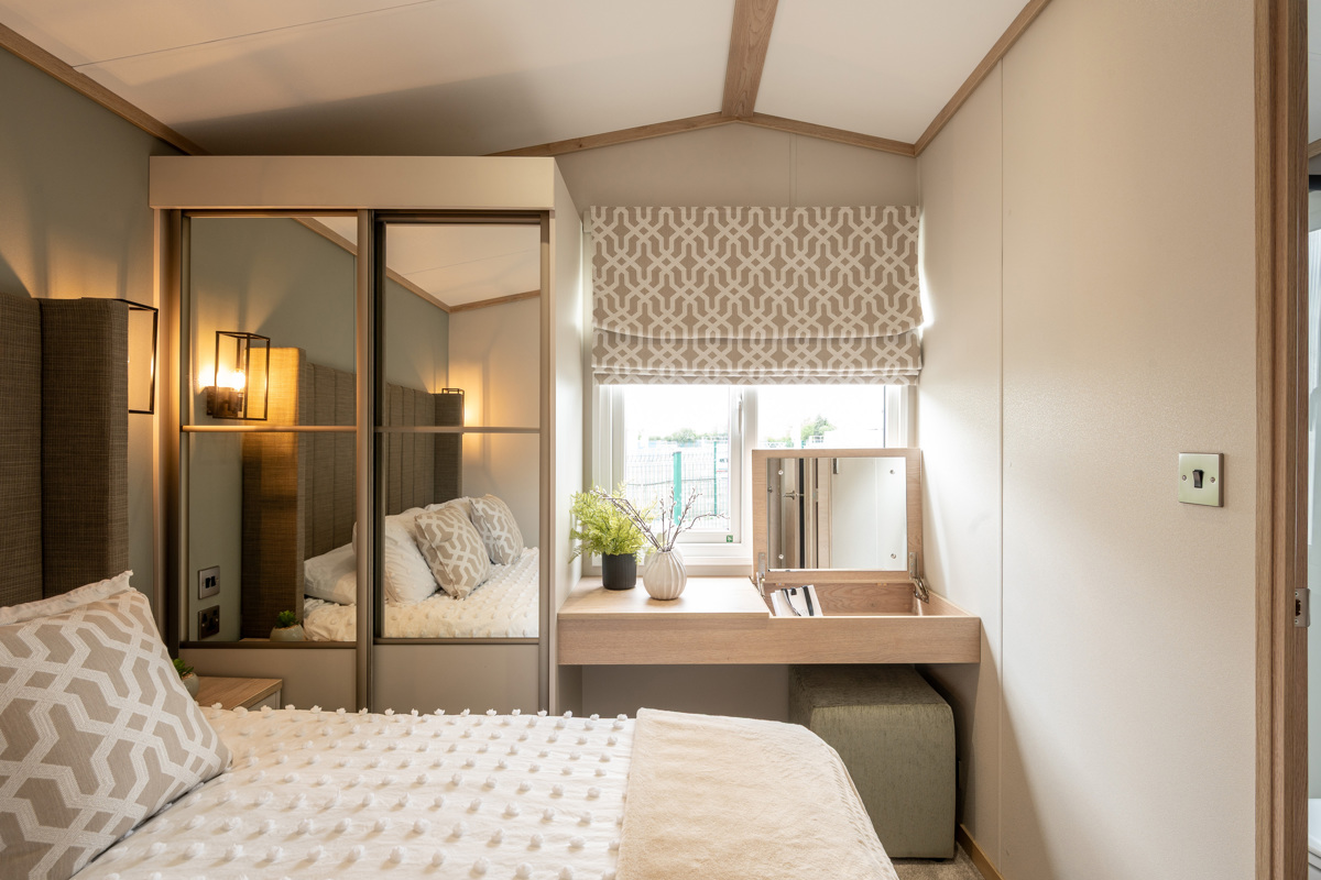 Victory Harraway, master bedroom and wardrobe at Devon Hills