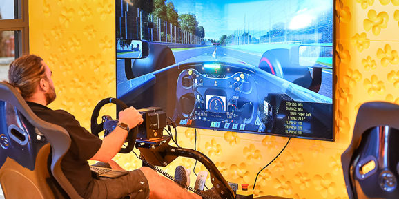 The Warren Man On The Gaming Centre