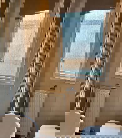 Carnaby Casablanca, bathroom window at Dartmoor View