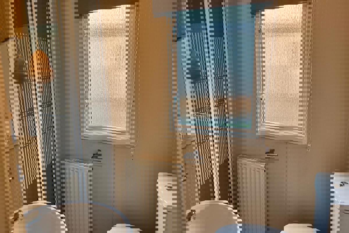 Carnaby Casablanca, bathroom window at Dartmoor View