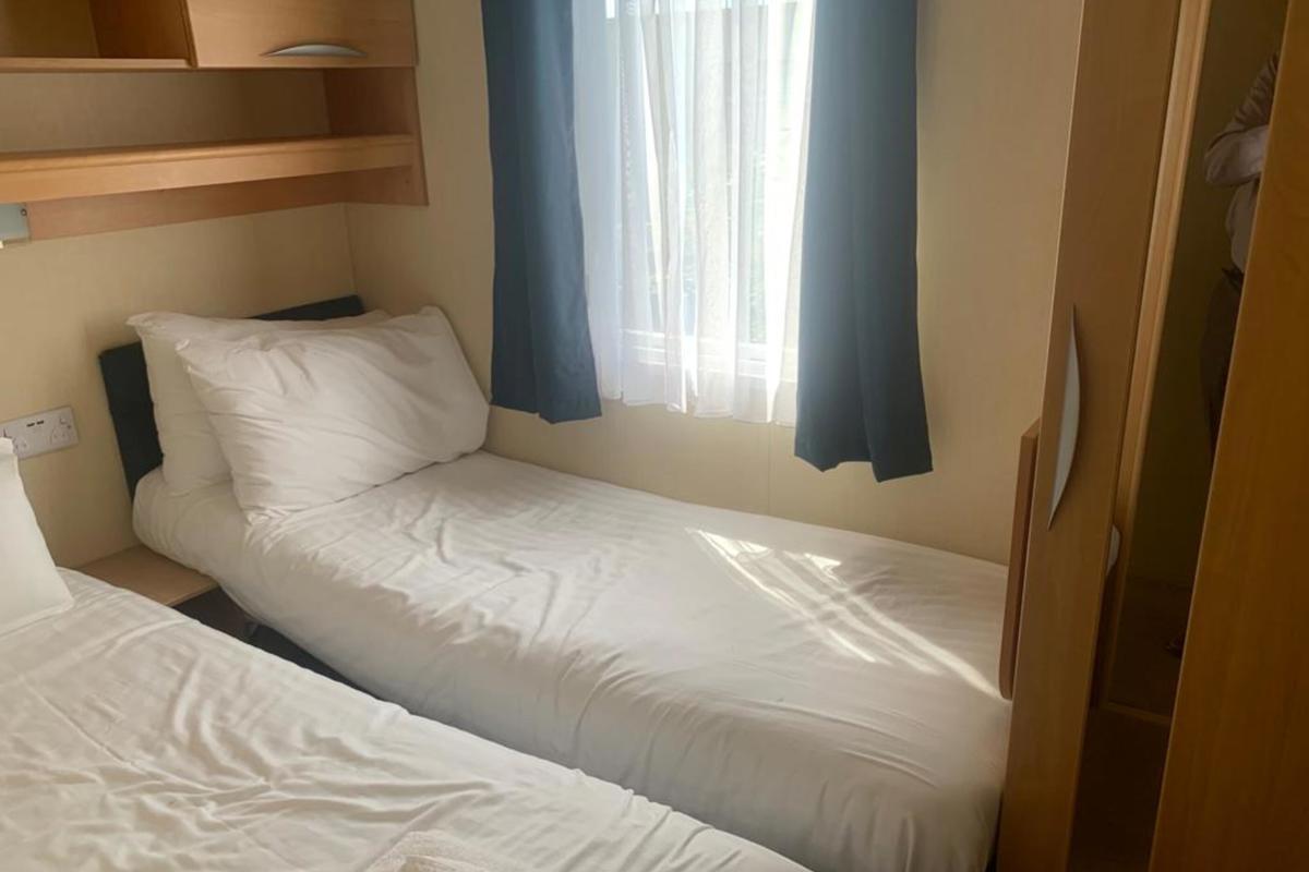 Swift Chamonix, twin beds at Dartmoor