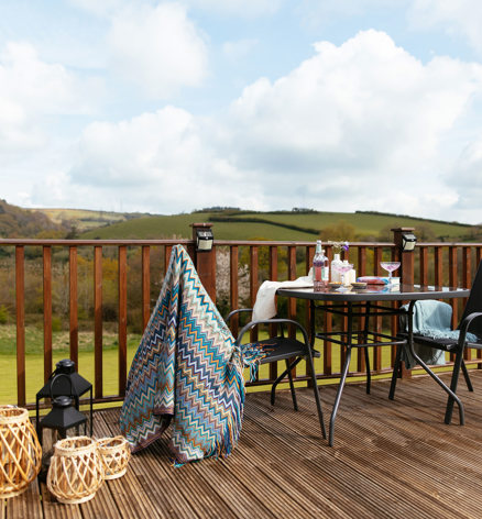 Devon Hills Overview Decking Overlookiing Hills