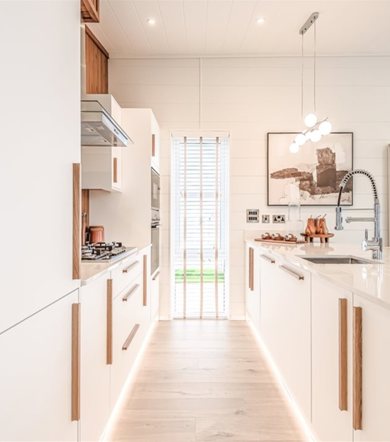 Prestige Aura, kitchen at The Warren