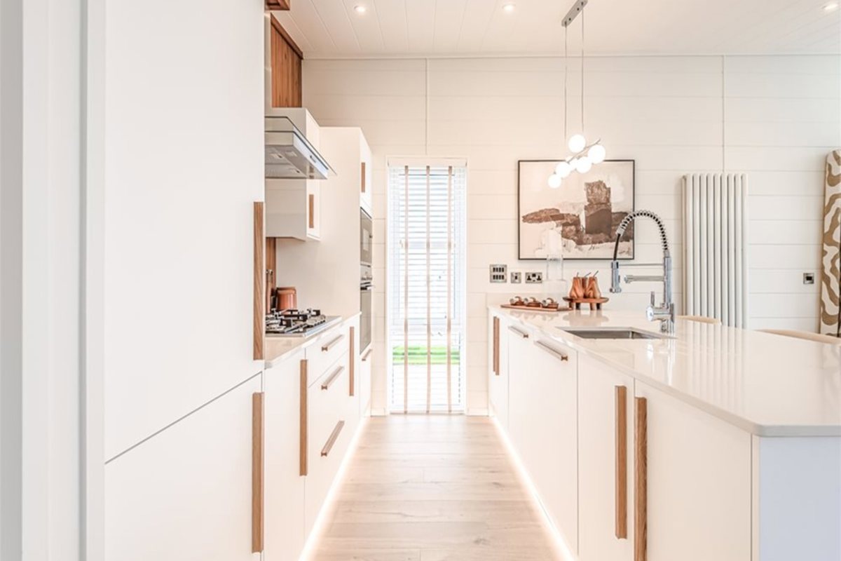 Prestige Aura, kitchen at The Warren