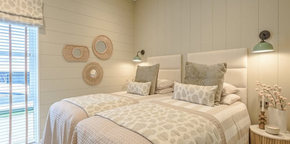 Prestige Aura, twin bedroom at The Warren