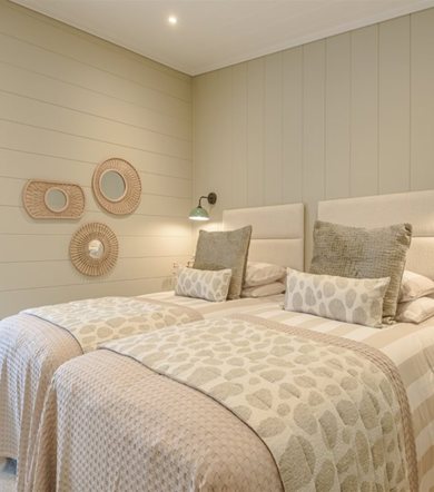 Prestige Aura, twin bedroom at The Warren