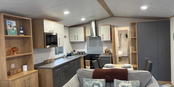 Carnaby Silverdale, open plan area at Dartmoor View