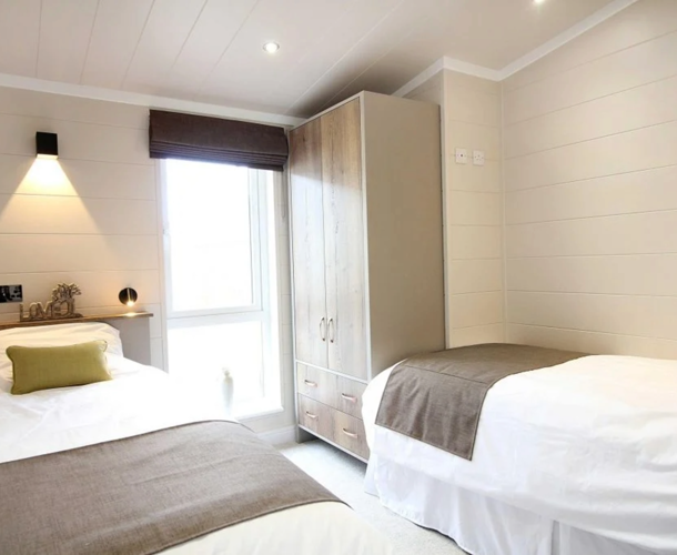 Omar Boutique, twin bedrooms at Delamere