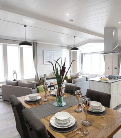 Omar Boutique, dining room  at Delamere