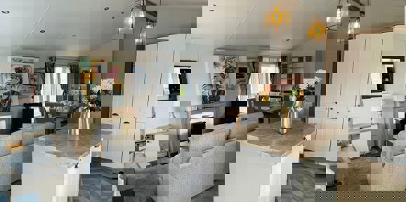 Willerby Pinehurst, sofa at Delamere