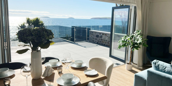 Lissett Utopia open patio doors at The Warren