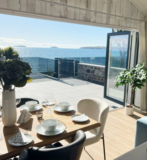 Lissett Utopia open patio doors at The Warren