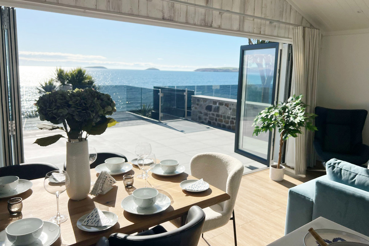 Lissett Utopia open patio doors at The Warren