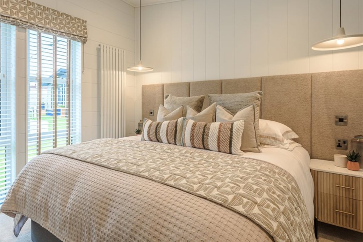Prestige Aura, master bedroom at The Warren