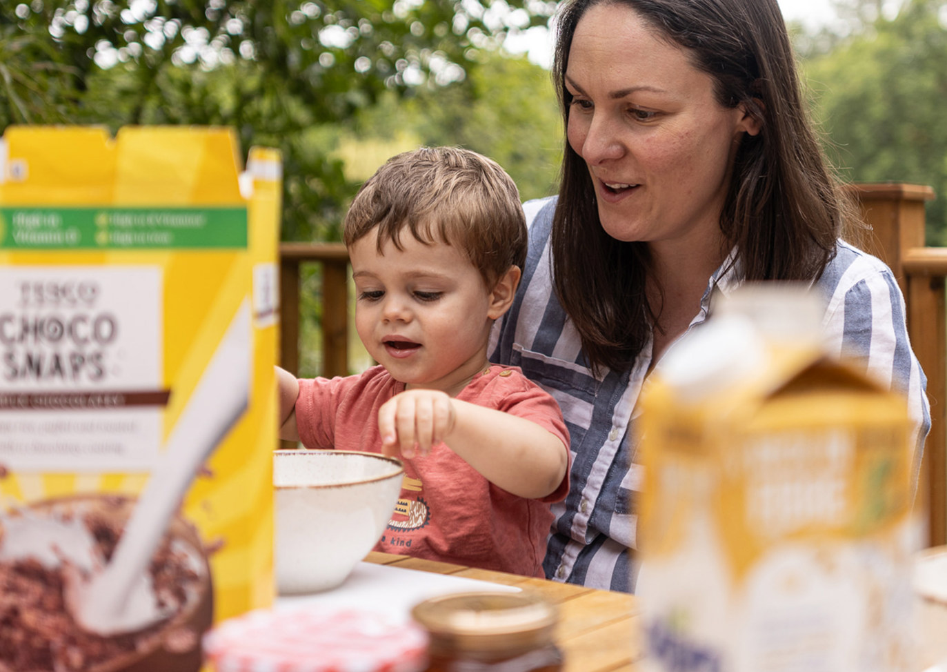 Brokerswood Toddler Eating