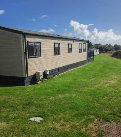 Carnaby Helmsley, exterior side at Praa Sands