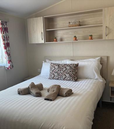 Dartmoor View,  Willerby Rio, master bedroom with window
