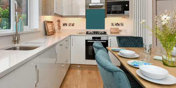 Oakgrove Shearwater, kitchen countertops at TYF