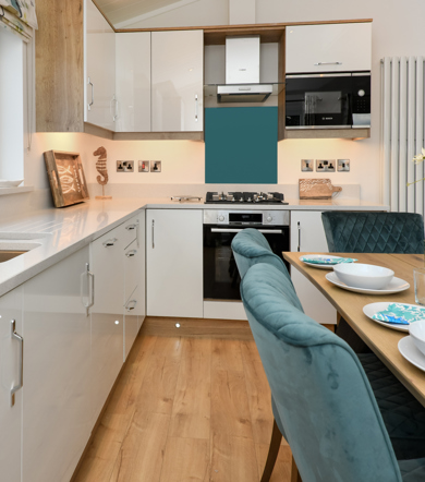 Oakgrove Shearwater, kitchen countertops 