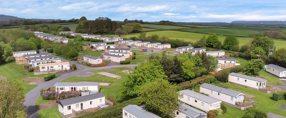 Dartmoor Aerial View Of Park