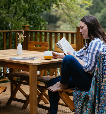 Brokerswood Reading In A Chair