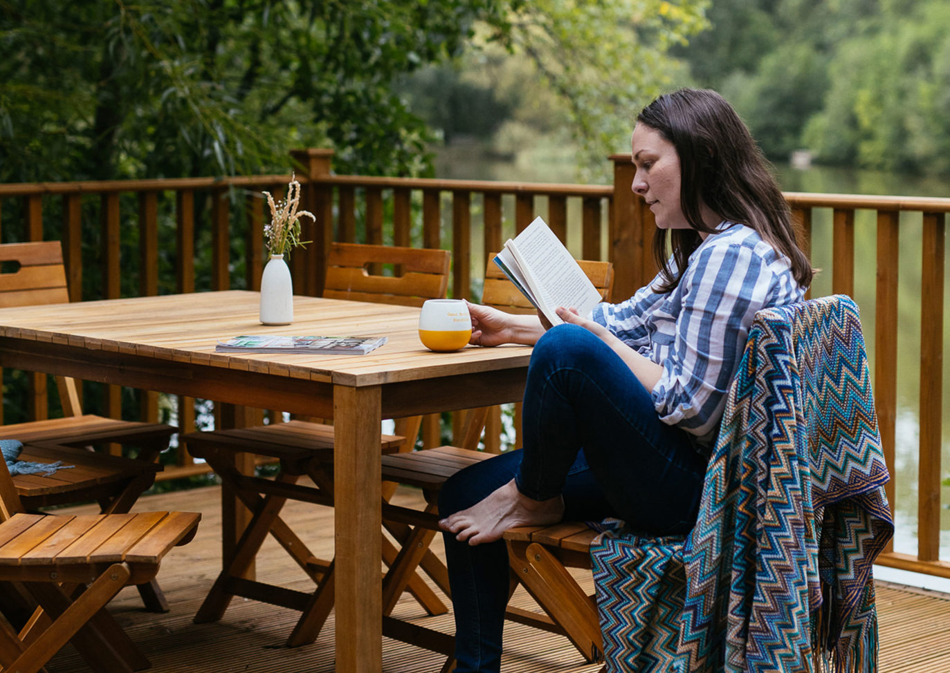 Brokerswood Reading In A Chair