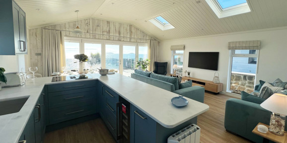 Lissett Utopia open plan living area at The Warren 