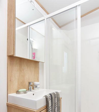 Carnaby Silverdale, bathroom at Finlake