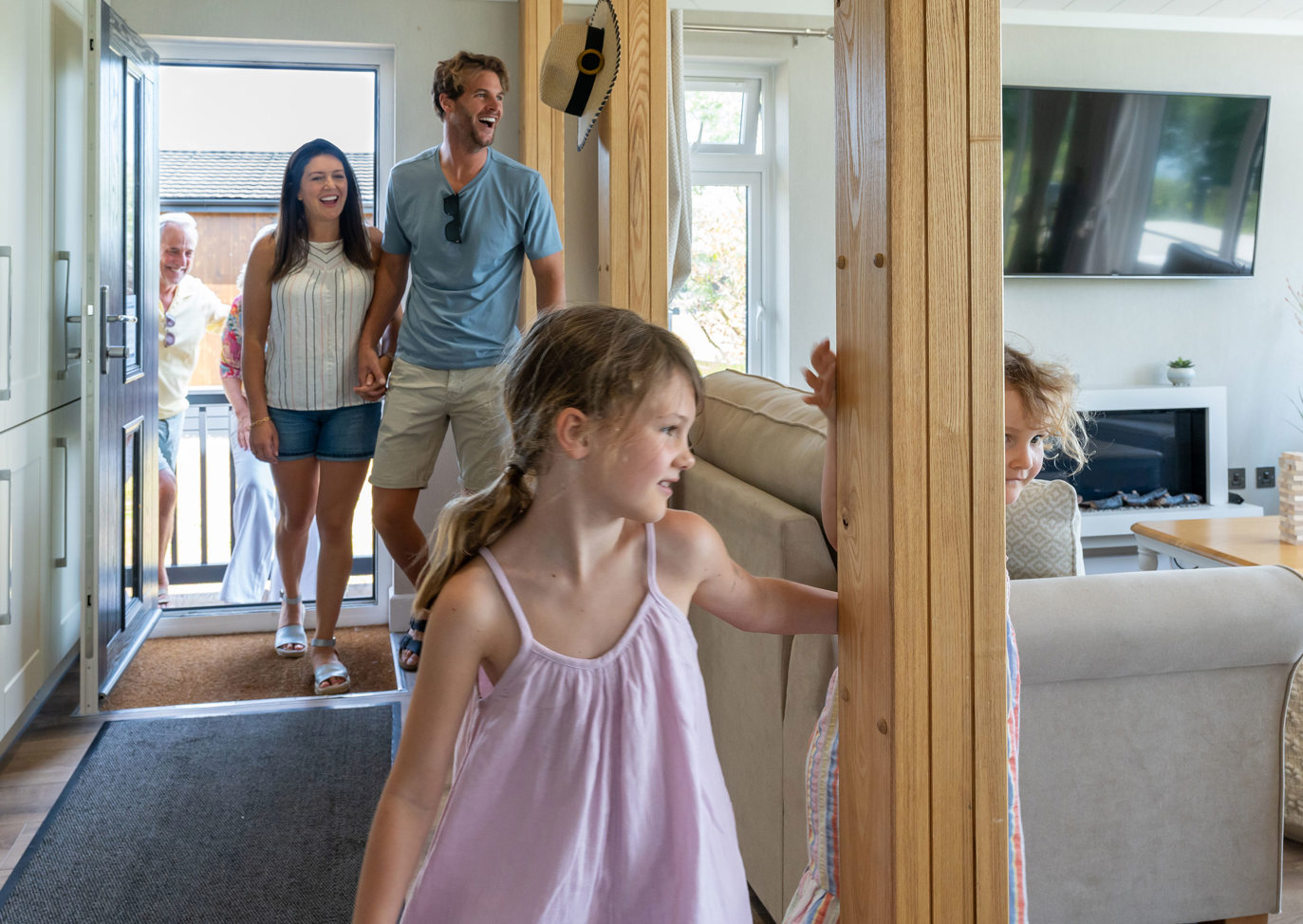 Delamere Family In The House