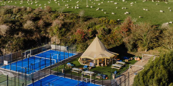 The Warren Padel Courts And Tipi