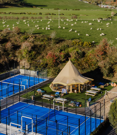The Warren Padel Courts And Tipi