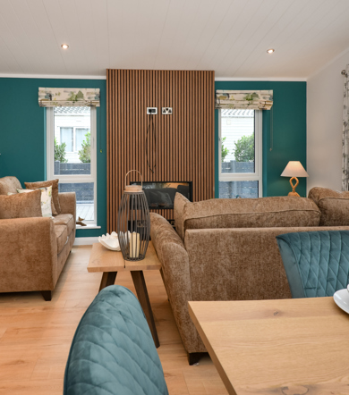 Oakgrove Shearwater, living area at TYF