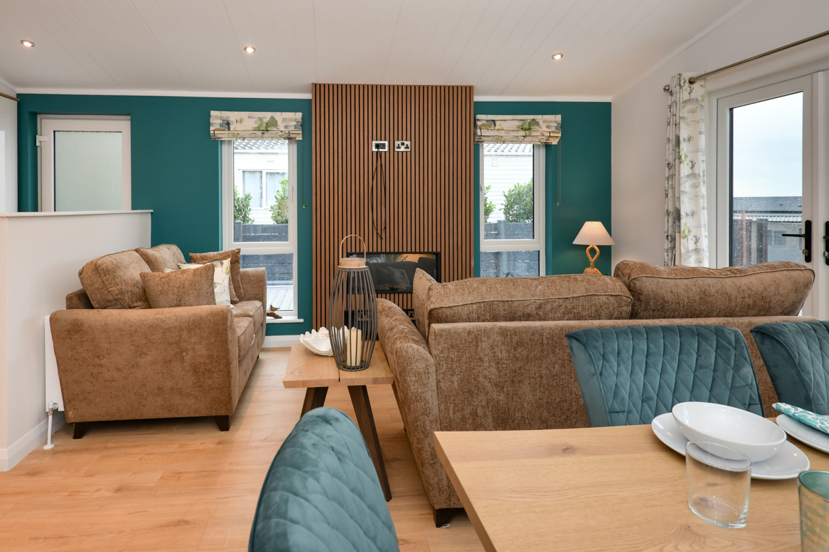 Oakgrove Shearwater, living area at TYF