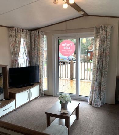 Carnaby Finesse, patio doors at Finlake