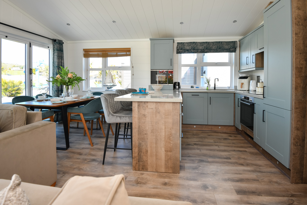 Wessex Dune, living area at The Warren