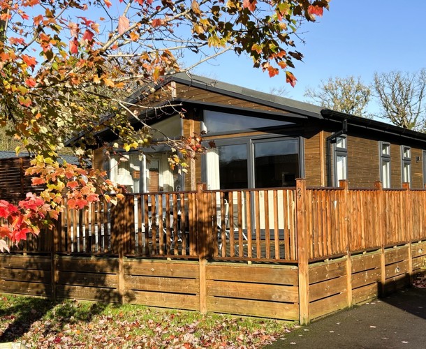 Wessex Contemporary, exterior at Brokerswood