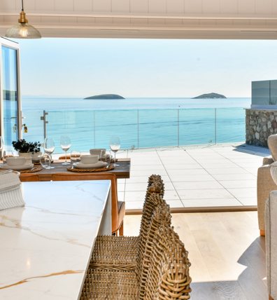 Retreat Coastal, sea view at The Warren