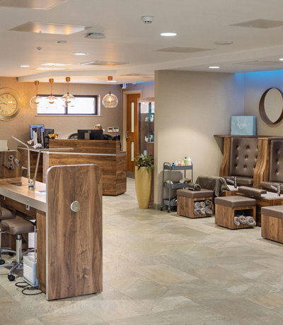 Empty finlake sirona spa facilities 