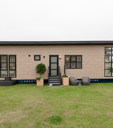 Prestige Aura, front exterior at The Warren