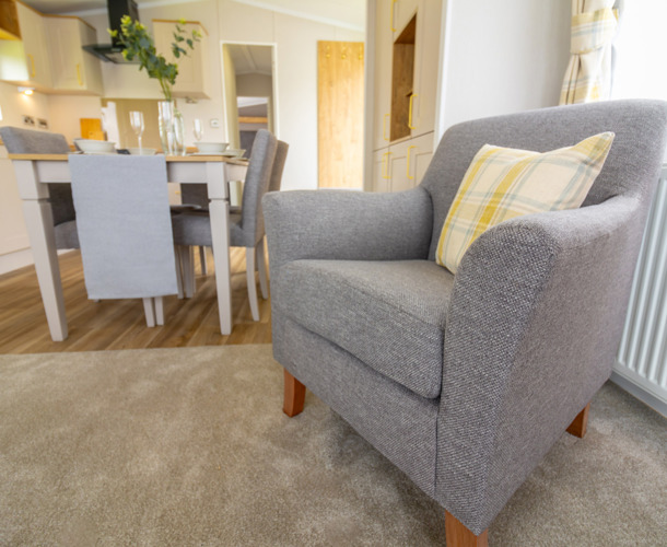 Sunseeker Spirit, living room chair at Dartmoor View 