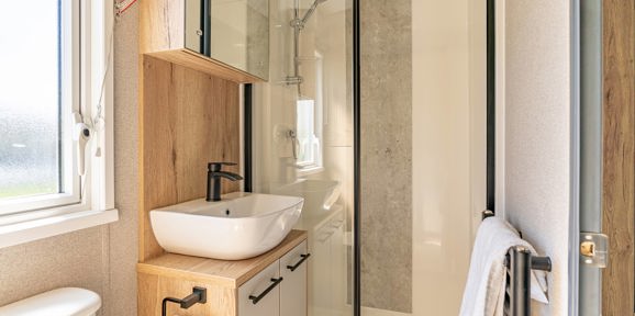 ABI St David, shower at Praa Sands