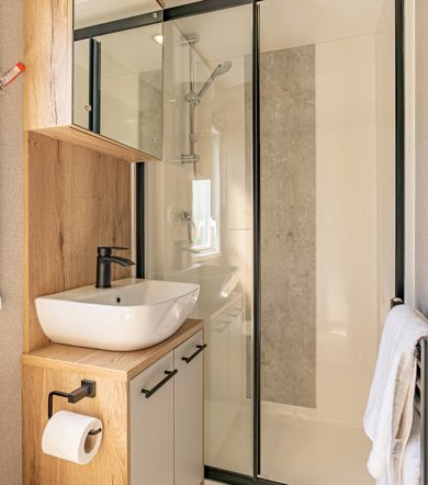 ABI St David, shower at Praa Sands