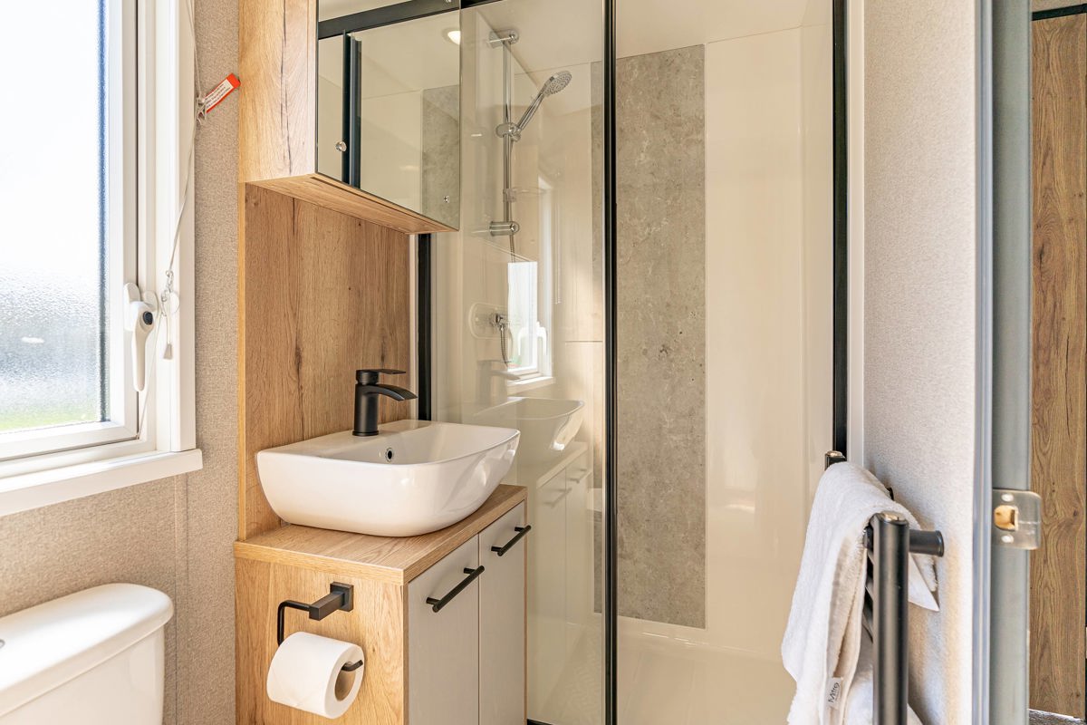 ABI St David, shower at Praa Sands