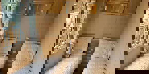 Carnaby Casablanca, twin bedroom at Dartmoor View