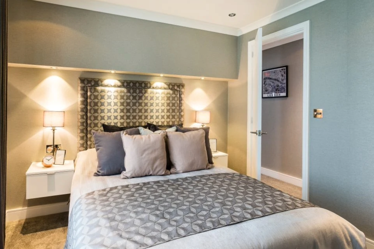 Prestige Bella Vista, master bedroom lighting at Delamere