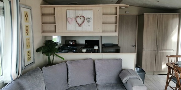 ABI Beachcomber, sofa in living room at Praa Sands