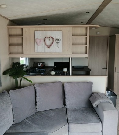 ABI Beachcomber, sofa in living room at Praa Sands