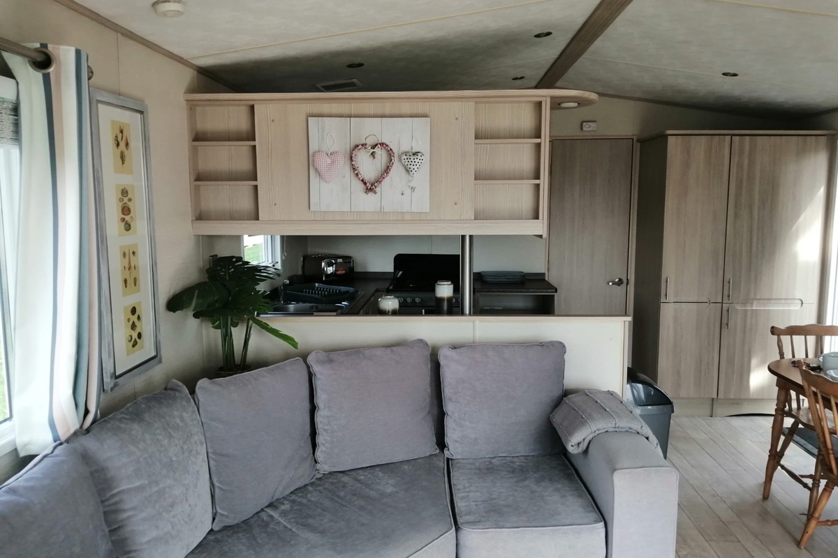 ABI Beachcomber, sofa in living room at Praa Sands