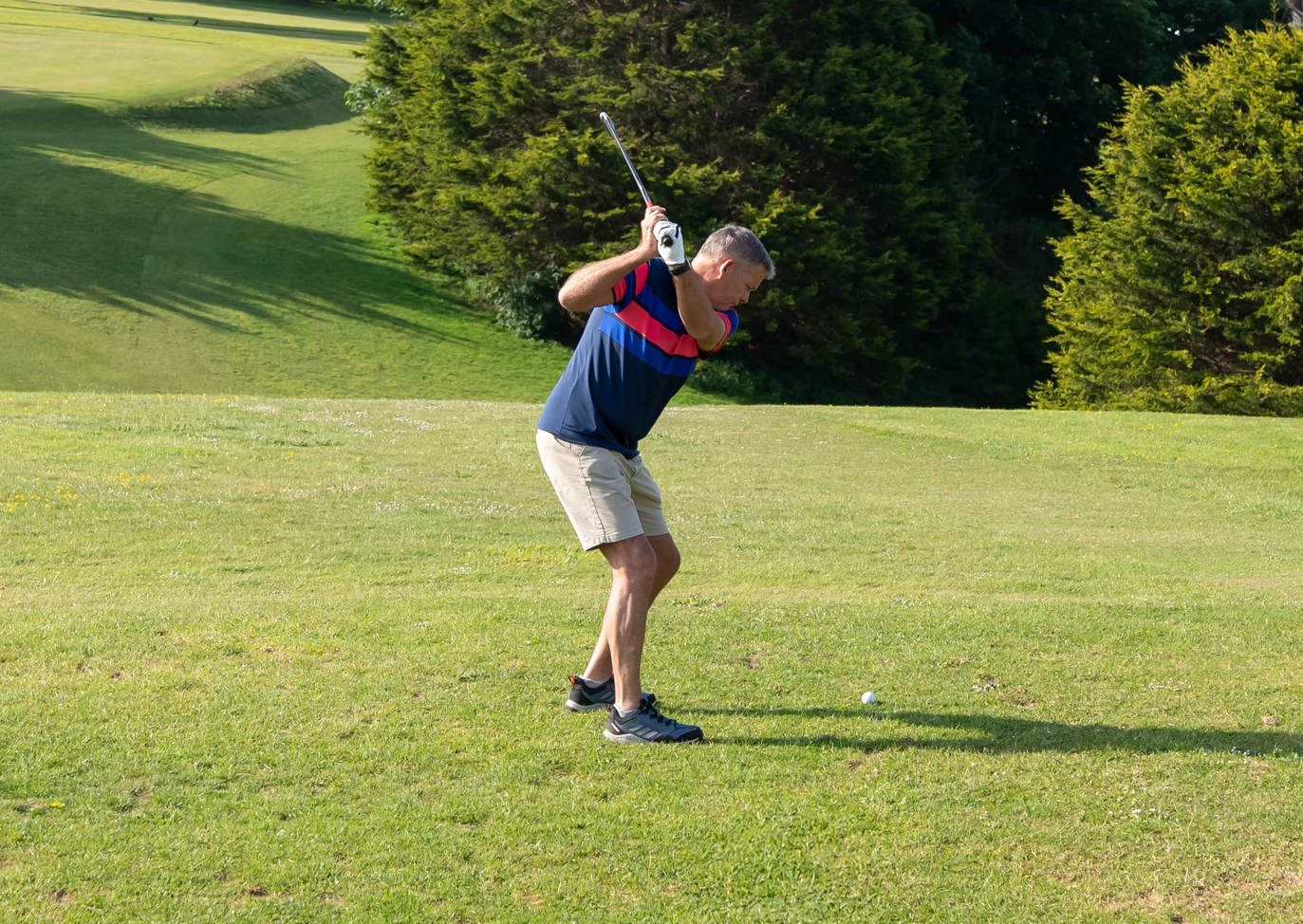 Praa Sands Man Playing Golf
